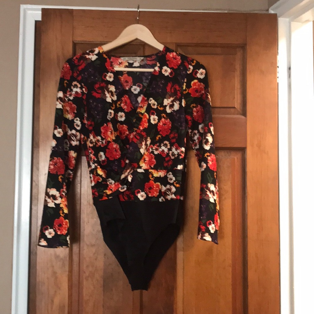 Beautiful floral body suit